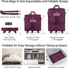 Hanke Expandable Collapsible Luggage - Image 2