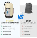 BALEINE 120L Laundry Bag Backpack, 900D Oxford Fabric Large Travel Laundry Bags - Image 5