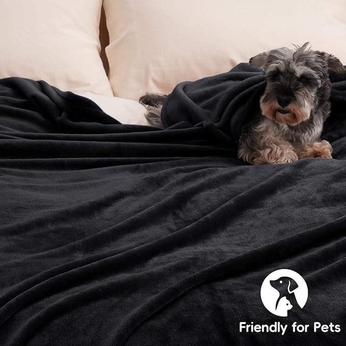 PHF Ultra Soft Fleece Blanket King Size, No Shed No Pilling Luxury Plush Cozy - Image 5