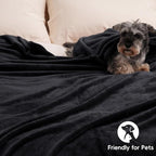 PHF Ultra Soft Fleece Blanket King Size, No Shed No Pilling Luxury Plush Cozy - Image 5