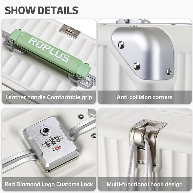 Aluminium Frame Checked-Luggage - Image 5