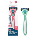 Preserve Shave 5 Five Blade Refillable Razor, Made from Recycled Materials by Preserve