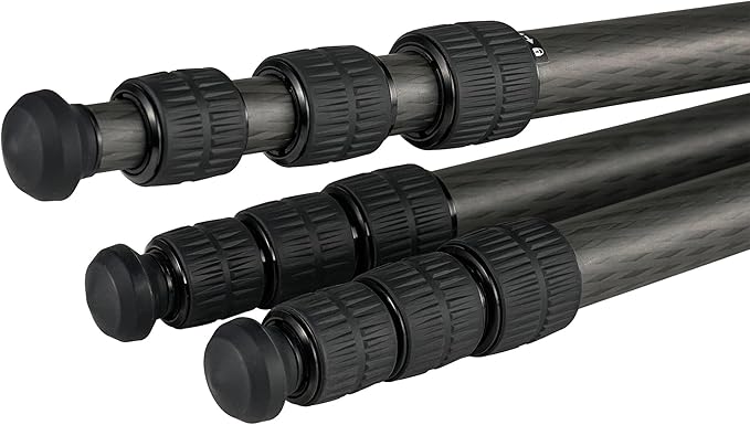 Leofoto 68" Carbon Fiber Tripod, Lightweight Travel Compact Professional Camera - Image 3
