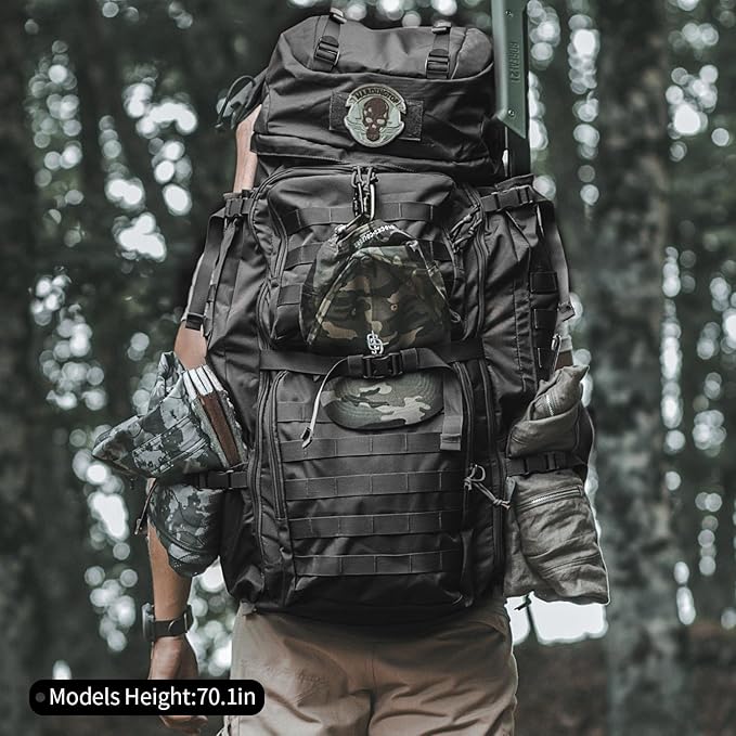 Mardingtop 75L Molle Hiking Internal Frame Backpacks - Image 7