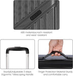 GinzaTravel Luggage Sets 3-Piece Expandable Suitcases - Image 9