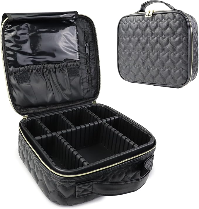 Travel Makeup Bag Makeup Cosmetic Train Case Organizer Portable Storage Bag by Unknown