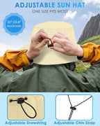 BROTOU Foldable Bucket Hats for Women/Men, UPF 50+ Wide Brim Sun Hat, - Image 3