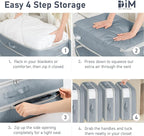 DIMJ Comforter Storage Bag - 100L Large Capacity Blanket Storage Compression - Image 5