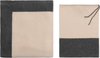 Jet&Bo Luxurious Cashmere Merino Blend Travel Blanket, Airplane-Ready in by JetBo