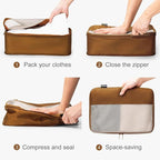 6 Set Compression Packing Cubes - Image 3