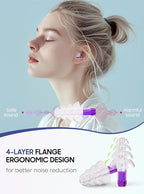Ear Plugs for Airplane Pressure Relief, Kids 6+, Adults/Small Canal Reusable - Image 3