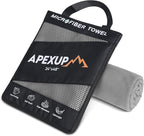 APEXUP Microfiber Travel Towel, Ultra Absorbent Quick Dry Towels, Lightweight by APEXUP