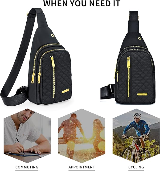 Small Sling Bag For Women Men Casual Crossbody Sling Backpack - Image 7