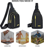Small Sling Bag For Women Men Casual Crossbody Sling Backpack - Image 7