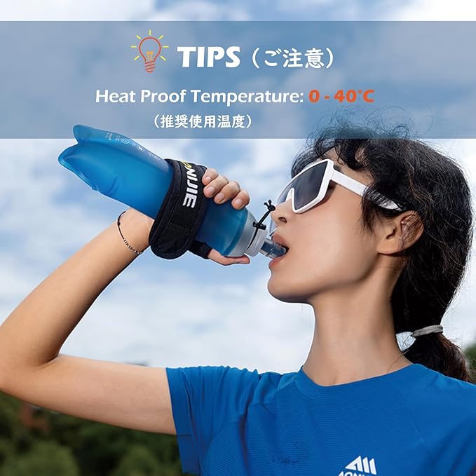 TRIWONDER Running Handheld Water Bottle 17.6oz BPA-Free Hydration Bottle - Image 6