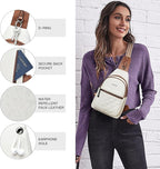 Sling Bag For Women Fanny Pack Crossbody Travel Shoulder Belt Bags Tote - Image 5