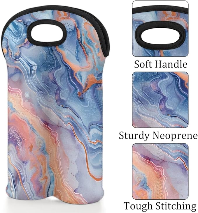 Wine Carrier Tote Personalized Bag - Image 3