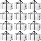 12 Pack Extra Heavy Duty Large Moving Bags by Fygrip