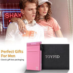 Slim Front Pocket Wallet, Pop Up Card Holder Wallets - Image 6