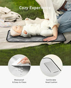 Babebay Portable Diaper Changing Pad, Waterproof Foldable Travel Changing Mat - Image 5