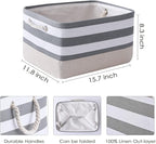 TheWarmHome Storage Basket Fabric Basket - Image 4
