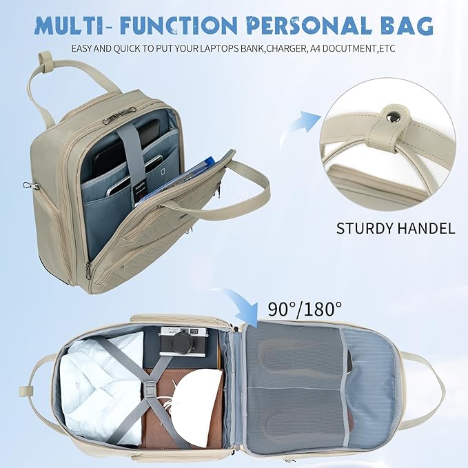 KROSER Carry On Underseat Multi-functional, 16-inch Underseater Lightweight - Image 5