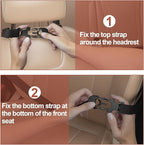 Backseat Car Organizer with Touch Screen, Kick Mats Back Seat Protector with 10 - Image 5