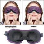 3D Eye mask for Sleeping, Machine Washable, Sleep Mask for Women, Blinder - Image 5