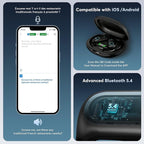 168 Languages AI Translation Earbuds, 4-in-1 Smart Mode Touch Screen Real-Time - Image 7