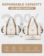 Travel Duffel Bag, Sports Tote Gym Bag, Shoulder Weekender Overnight Bag - Image 2