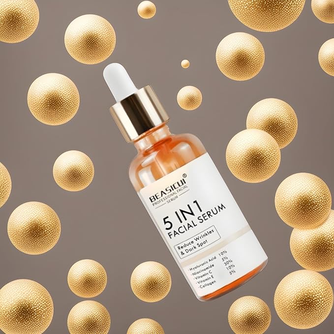 Vitamin C Serum for Face – Anti Aging Face Serum with Vitamin C, Hyaluronic Acid, Vitamin E – Radiance Serum for Dark Spots, Even Skin Tone, Eye Area, Fine Lines & Wrinkles, 1 Fl Oz