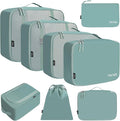 BAGAIL 8 Set Packing Cubes Luggage Packing Organizers by BAGAIL