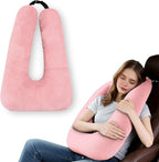 Car Pillow for Kids – Comfort Travel Pillow for Car – Soft Cotton Support by MROUEN