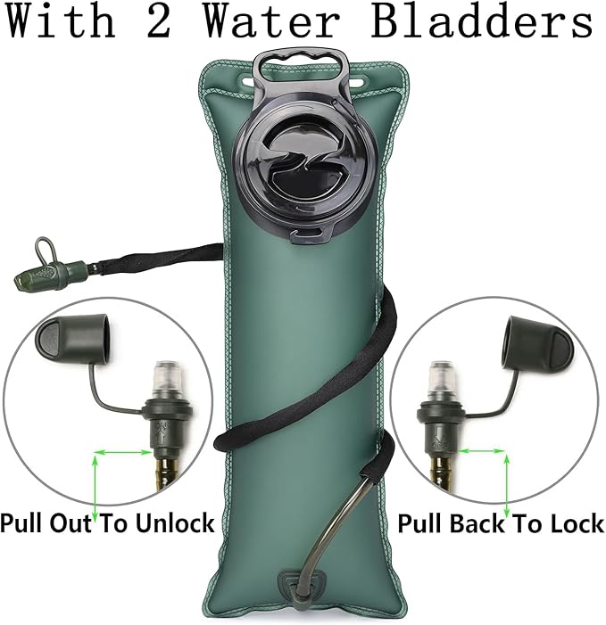 ATBP Running Hydration Vest Pack Thermal Insulation 3L TPU Water Bladder - Image 3