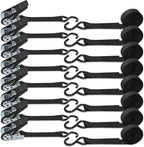 XSTRAP STANDARD Ratchet Tie Down Straps 8PK 1'' x 10 ft - 900 LB Break Strength - Image 8