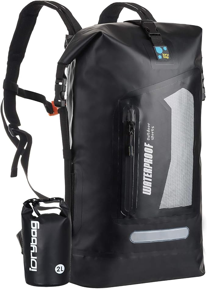 IDRYBAG Waterproof Backpack for Men 20L/30L/40L, Floating Dry Bag Kayak by iDrybag+