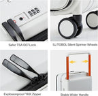 MILADA Wide Handle Carry On Luggage - Image 7