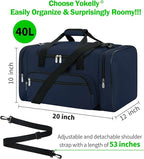 Sports Duffel Bag 20 inch for Travel Gym - Image 4