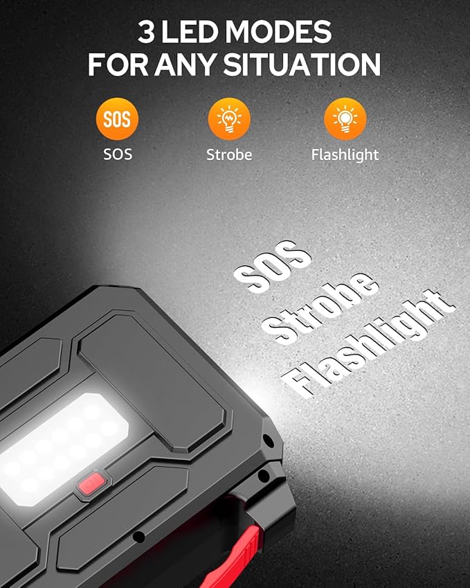 Apowking 146Wh Portable Power Station Bank 200W Peak Solar Powered Power Bank - Image 7