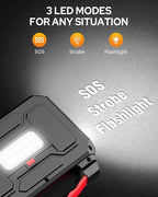 Apowking 146Wh Portable Power Station Bank 200W Peak Solar Powered Power Bank - Image 7