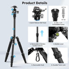 SIRUI Carbon Fiber Travel Tripod - Image 2