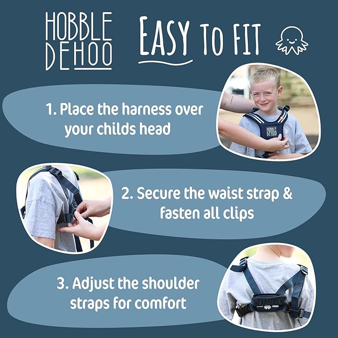 Hobble De Hoo Child Safety Harness | Premium Adjustable Toddler & Kids Harness - Image 6