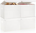 Large 22 Quart Linen Fabric Foldable Storage Bin Cube Organizer Basket by Bagnizer