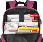 Laptop Backpack, Bookbag for Women and Teen Girls School Backpack - Image 4