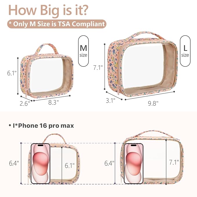 PACKISM Clear Makeup Bag - Image 4