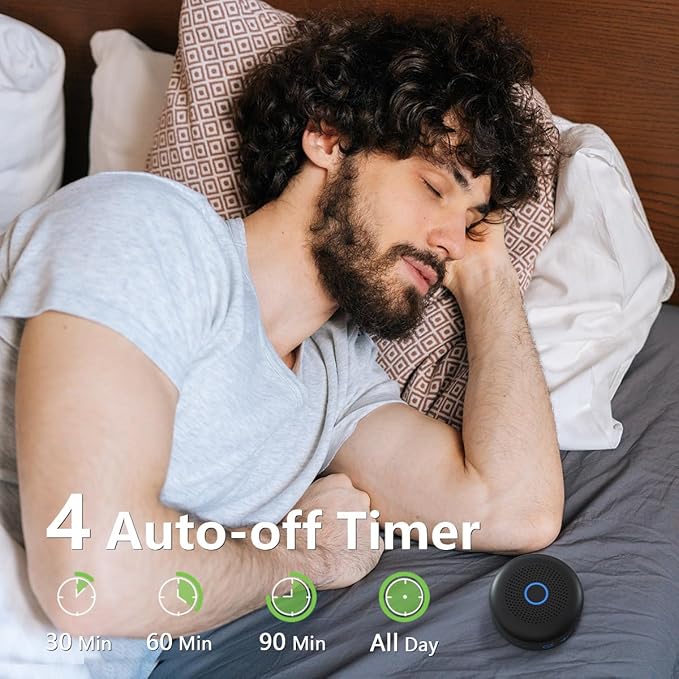 Sleepbox Portable White Noise Sound Machine 30 Soothing Sounds Rechargeable - Image 6
