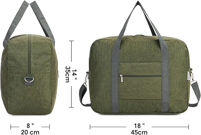 For Spirit Airlines Personal Item Bag 18x14x8 Foldable Travel Duffel Bag Tote - Image 4
