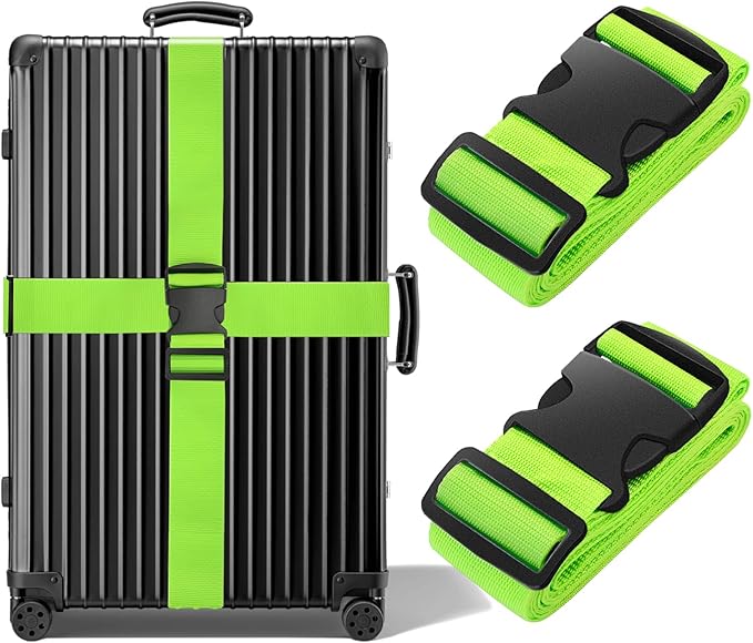 BILIONE Luggage Straps Belts TSA Approved Keep Suitcase Secure While Traveling by BILIONE