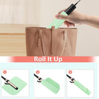 Quccefods Heat Resistant Mat Large Silicone Hot Hair Tools Holder for Curling Irons Flat Iron Hair Straightener Mat Portable Vanity Pad