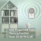 2-Pack Calm Me White Noise Sound Machine - Image 6